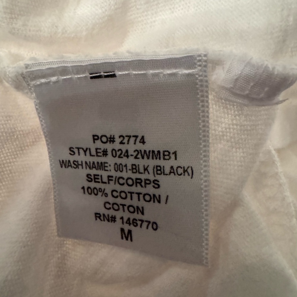 REDONE Optic White 60s Slim Tee Women’s Bodysuit Size Medium - Picture 11 of 14